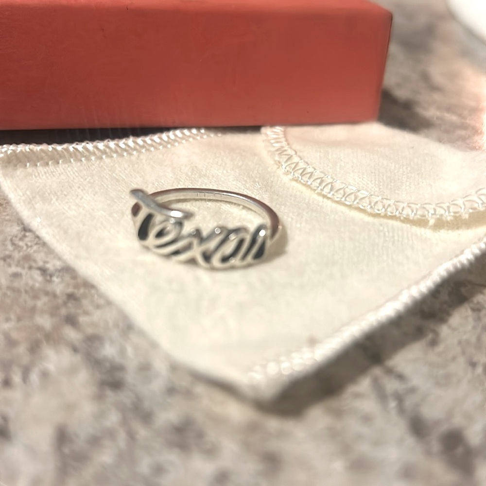 James Avery “Texas” ring size 8